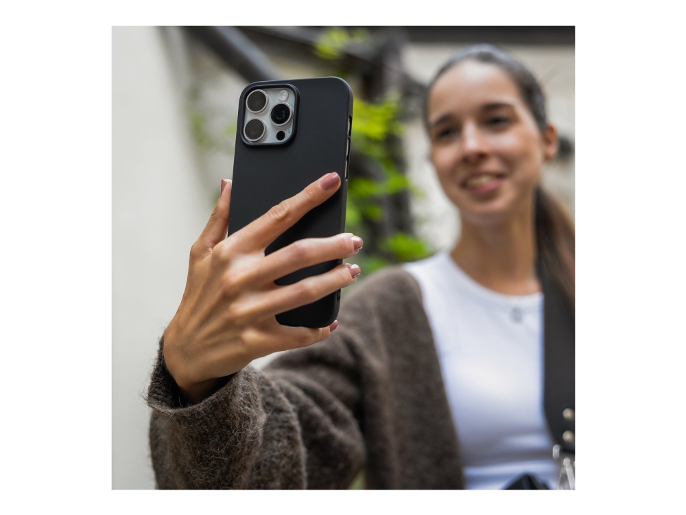 Festes Gehäuse Mit Gummierter Rückseitefixedstorydo Xiaomi Redmi Note 15 Pro 4G, Schwarz