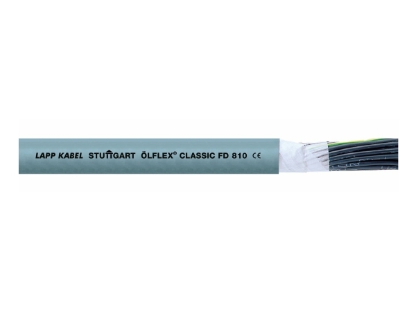 LAPP 26103/500 släpkedjekabel ÖLFLEX® FD CLASSIC 810 5 G 0,5 mm² grå 500 m | EL Artiklar - Kablar och ledningar - Dra kedjekablar | GameStuff