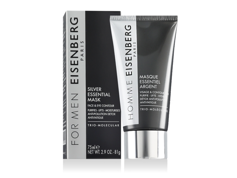 Eisenberg Homme Purifying Face Mask Silver Essential Mask 75 Ml
