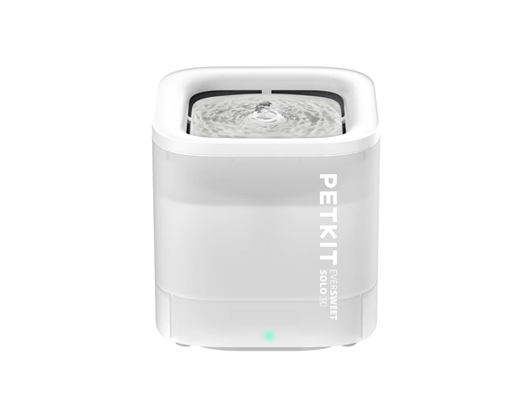 PETKIT Smart Pet Drinking Fountain Eversweet Solo 1,8 L filter hvid plast