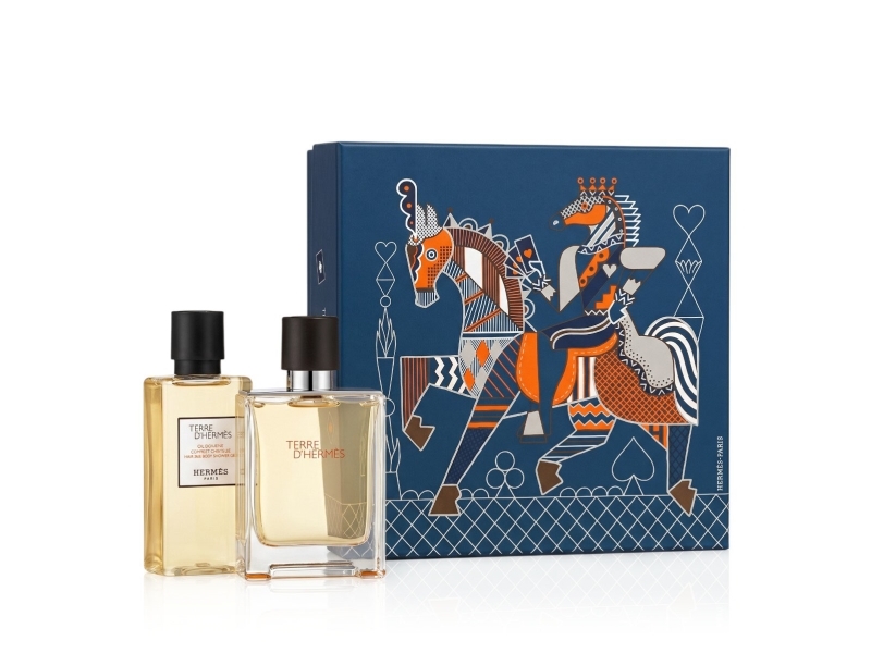 Hermès Terre D'hermès Duftset Edt 50 Ml + Duschgel 40 Ml, Herren