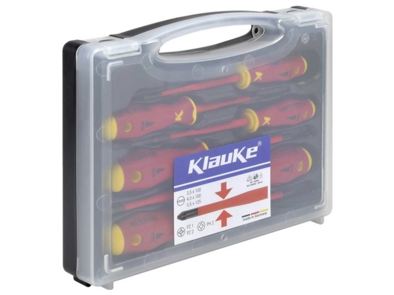 Klauke Skruetrækker-Sæt Vde 6 Dele