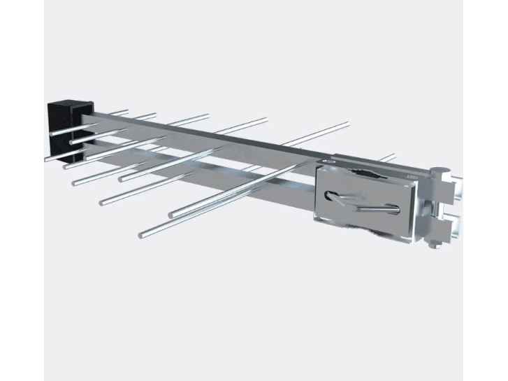Strong Srt Ant 100, Udendørs, Sort, Sølv, 470 - 790 Mhz, 18 Dbi, 16 Db, Horisontal/Vertikal Polarisering