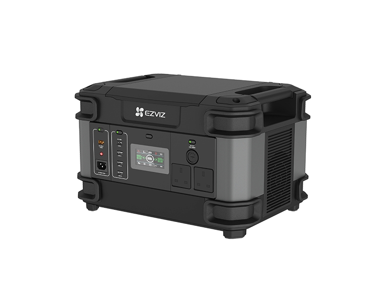 EZVIZ PS1300, Lithium jern fosfat (LiFePO4), Vekselstrøm, Solar, 1324 Wh, 1300 W, 2000 W, 210-240, USB 5, 9, 15, 20