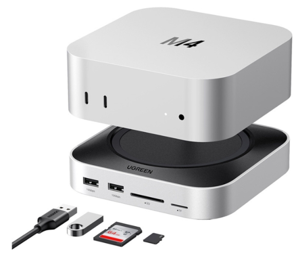 UGREEN Mac Mini M4 Docking Station (11-Port 8TB 10Gbps)