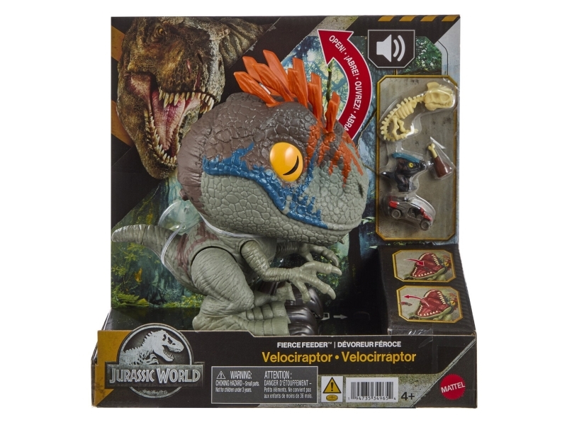 Jurassic World Rebirth Raptor Interaktiv Figur