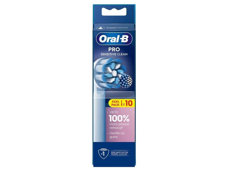 Oral-B Pro Sensitive Clean Udskiftningshoveder, 10 Stk.