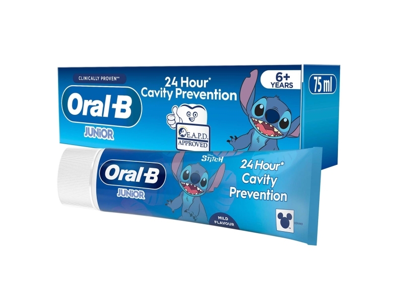 Oral-B Pro Junior, Universel, 75 ml, Børn, Væske, Mint, 6 År