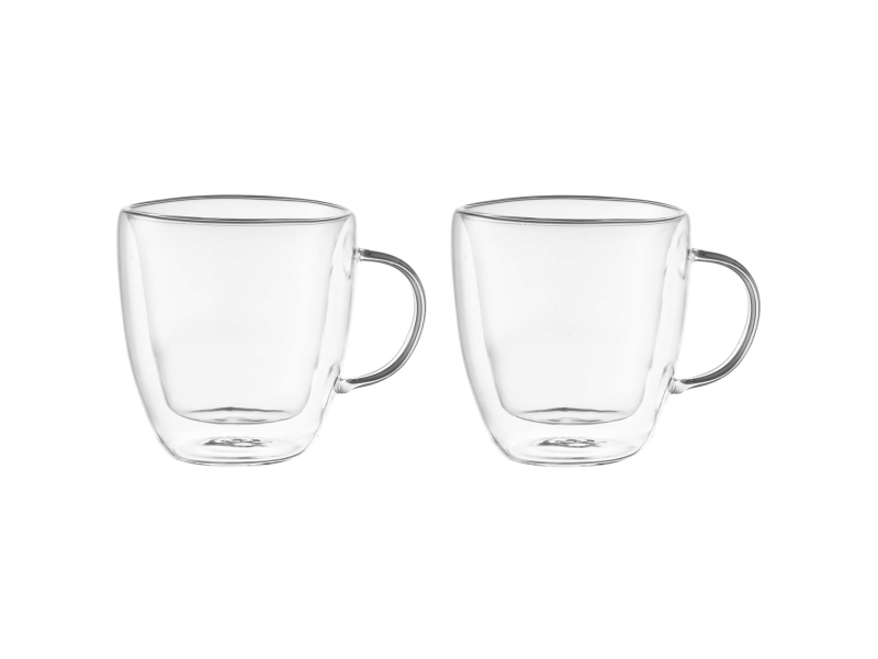 Kaffekop Dobbeltvægget Glas 25 Cl 2-Pak