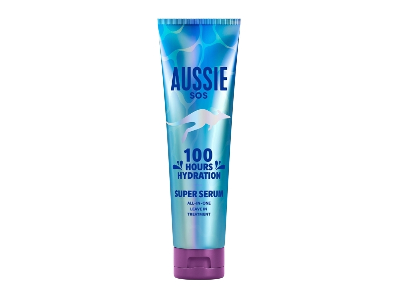 Aussie Sos Super Serum All In One Leavein Treatment 160Ml 100 Hours Of Hydration For Hair