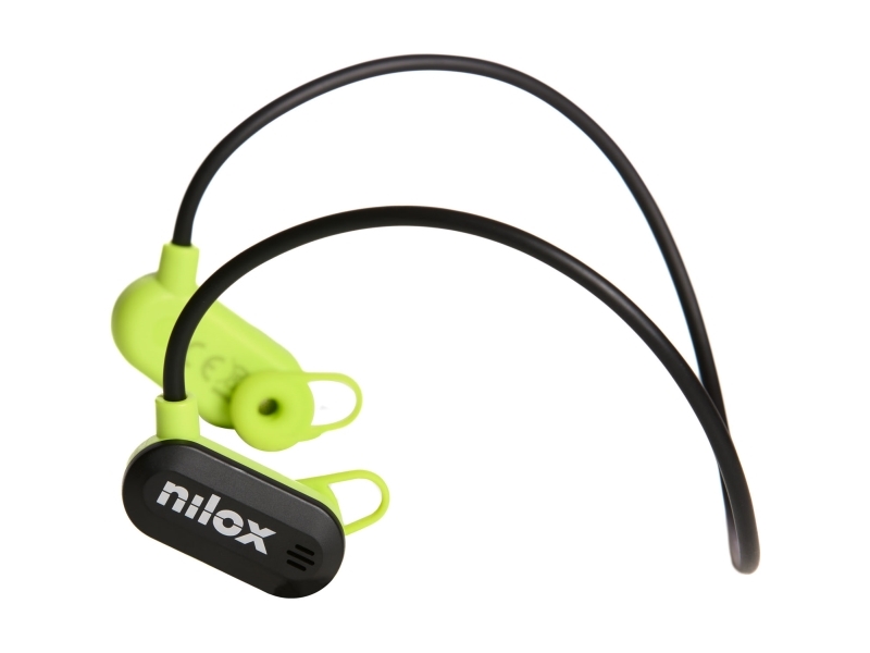 Sportkopfhörer Air Conduction Enc Airtunes Schwarz/Lime