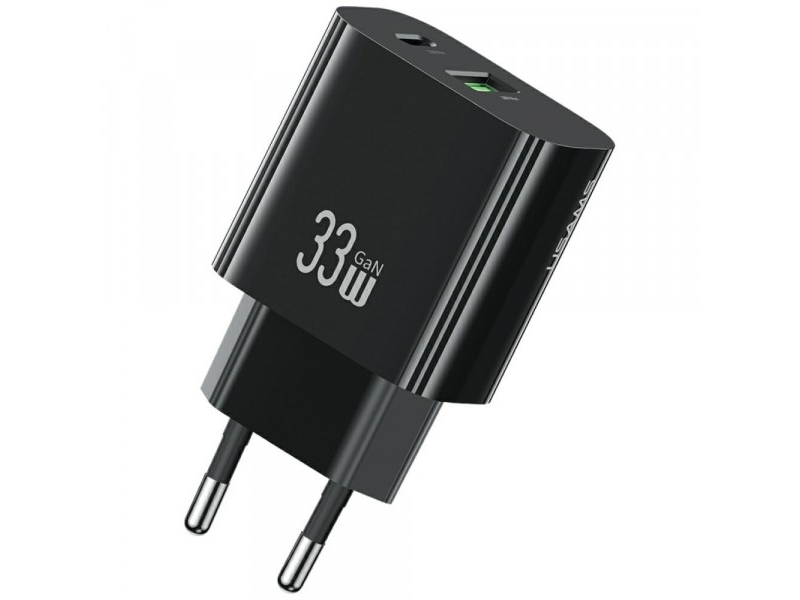 Netoplader Usams Cc317 T65 1X Usb-A 1X Usb-C 3 A