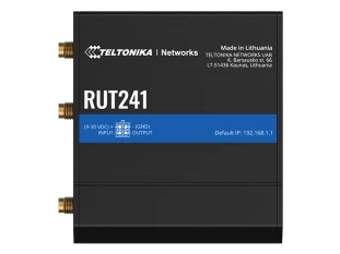Teltonika Rut241, Router Für Mobilfunknetz, Schwarz, Aluminium, Kunststoff, Din-Schiene, Industriell, Schnelles Ethernet