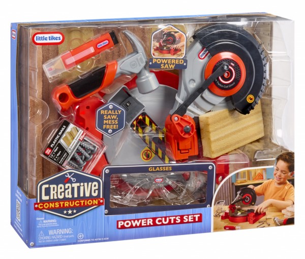 Little Tikes Rinkinys creative construction - przecinarka