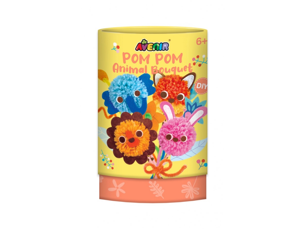 Pom Pom Pom-buket Animals Avenir