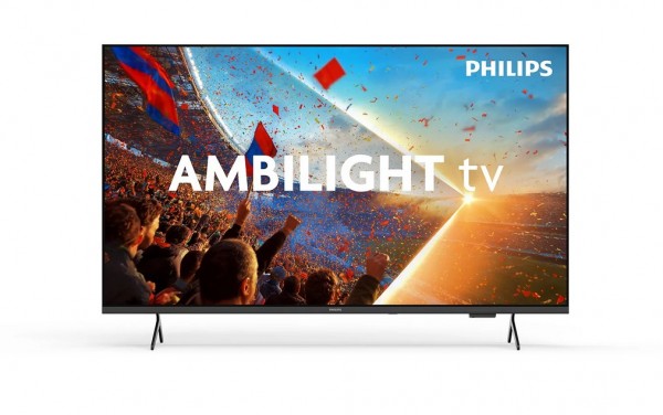 Philips 50Pus8001/12, 127 Cm (50"), 3840 X 2160 Pixel, Led, Smart-Tv, Wlan, Schwarz