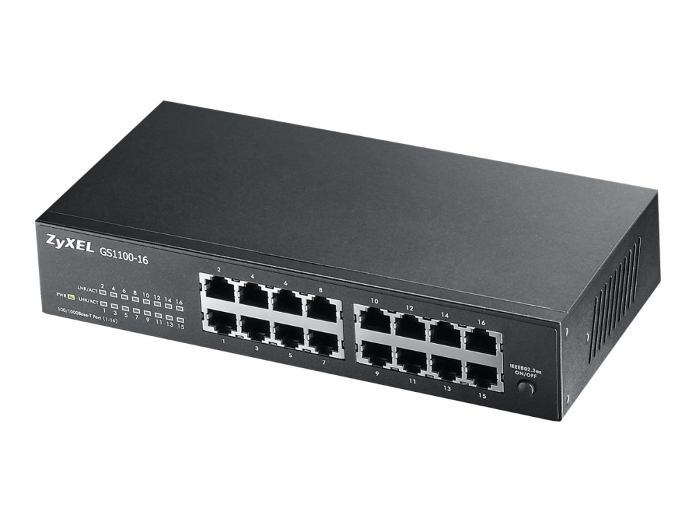 Zyxel Gs1100-16, Rack-Einbau