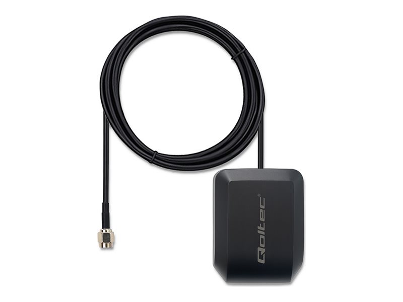 Qoltec Mobile Gps Glonass Antenne Su Magnetfuß | Omnidirektional | 28Dbi | Sma