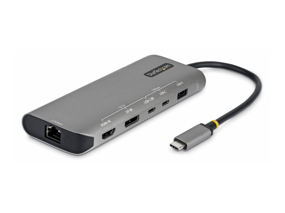 Startech - Dockingstation - For Laptop - Usb4 - Hdmi, Dp - 2.5Gbe, 1Gbe - 140 Watt