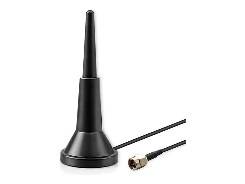 Quwireless Qoltec 4G Lte-Antenne Mit Magnetfuß 5Dbi Allseitig Innen 600-2700 Mhz Sma 3 M