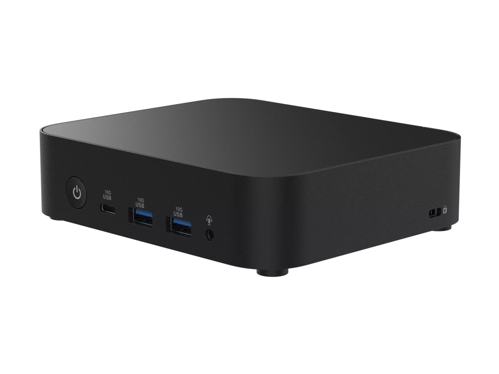 ASUS NUC 14 Essential Kit RNUC14MNK3500002 - Barebone - mini PC 1 x N-series N355 / op til 3.9 GHz - RAM 0 GB - UHD Graphics - Gigabit Ethernet, 2.5 Gigabit Ethernet, IEEE 802.11ax (Wi-Fi 6E), Bluetooth 5.3 - sort