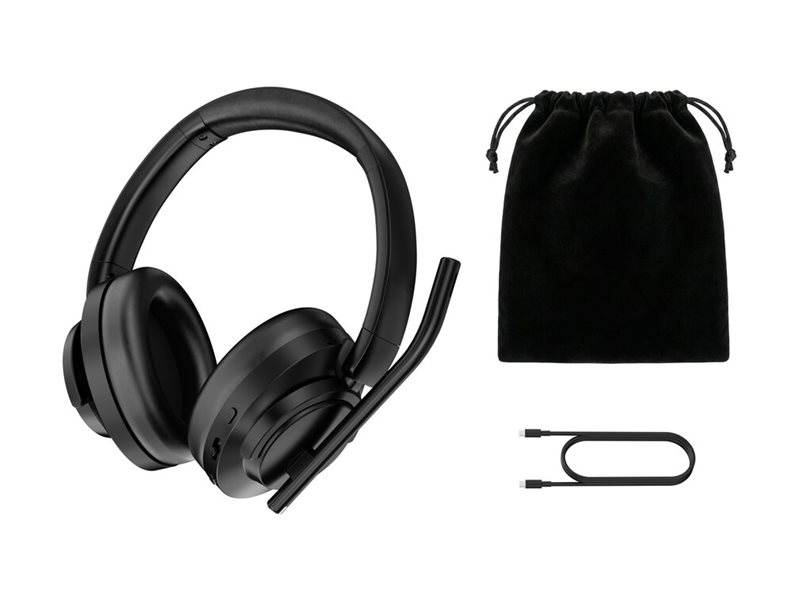 Kensington C3550 Eq Bluetooth Over-Ear Headset, Kabellos
