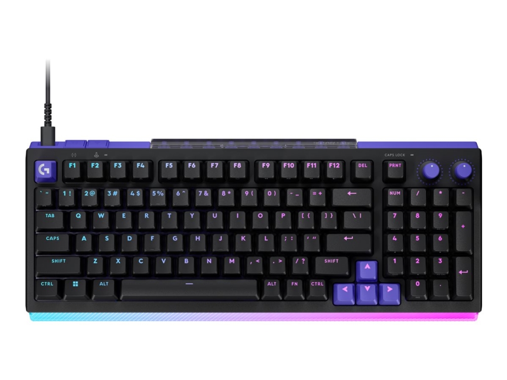 Logitech G G512 X 98 – Tastatur – Hintergrundbeleuchtet – Usb – Qwerty – Internationales Englisch – Tastenanschlag: Linear – Schwarz