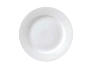 Teller Flach Mit Rand Superwhite Ø26 Cm Porzellan Weiß, 6 Stk/Krt