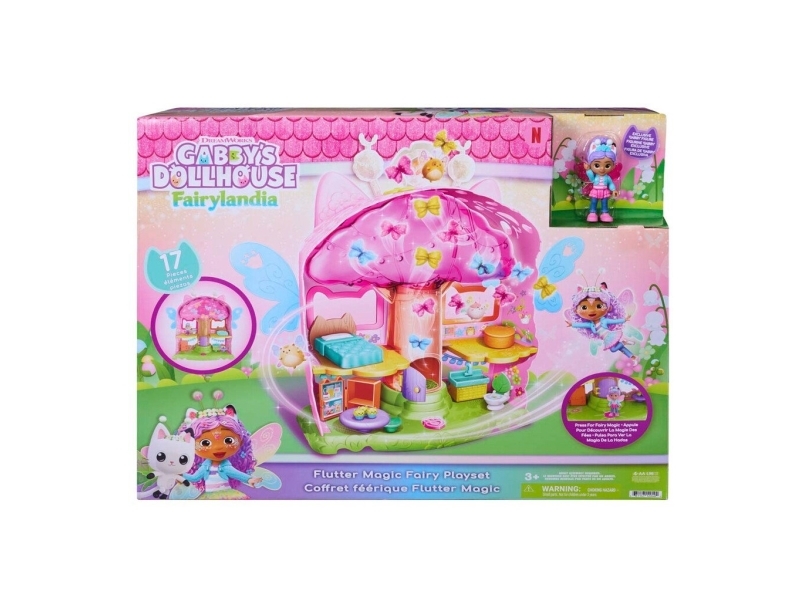 Gabby's Dollhouse Flutter Fairy Magic Playset