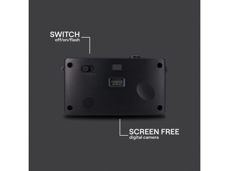 Digital kamera Camp Snap CS-V105-BK-WW sort