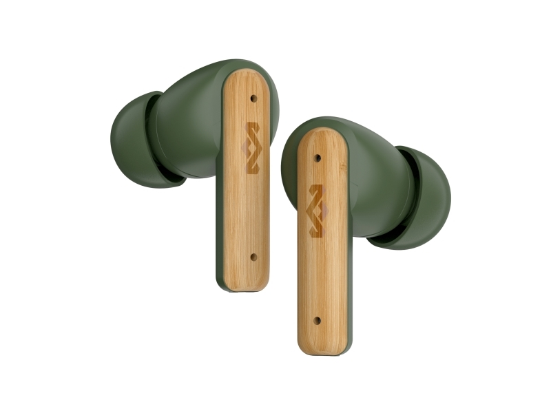 Marley Little Bird True Wireless Earbuds. Grøn