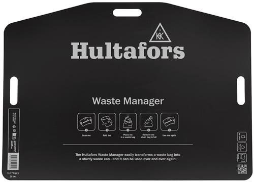 Hultafors Waste manager. Til standardaffaldssække fra 65 til 240 liter. 108X78X1,5 cm