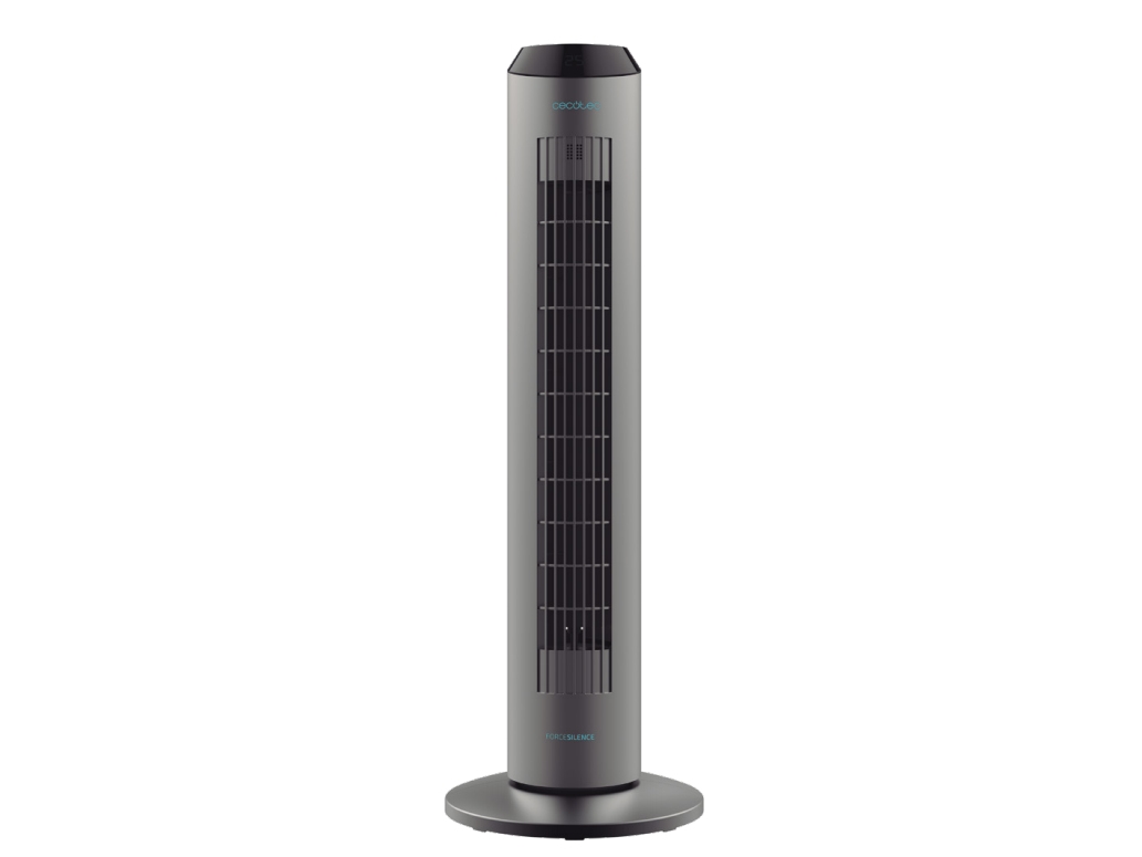 Cecotec EnergySilence 8190 Skyline Ionic, Husholdning tårnventilator, Sort, Grå, Gulv, Trådløs, 8 t, Strøm