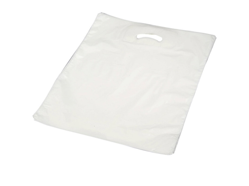 Plastbärkasse LD vit 45 my 400x450/50 mm – 500 st/förp. | Papper & Emballage - Förpackning - Förpackningsprodukter | GameStuff