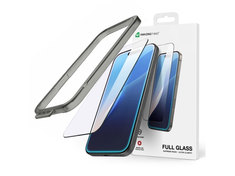 Amazingthing Titan Full Fusionfilter 7 Hartglas Für Den Ganzen Bildschirm Für Iphone 17 Pro Max