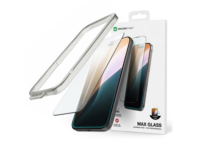 Amazingthing Titan Max Fusionfilter 7 Gehärtetes Glas Für Iphone 17 Pro Max