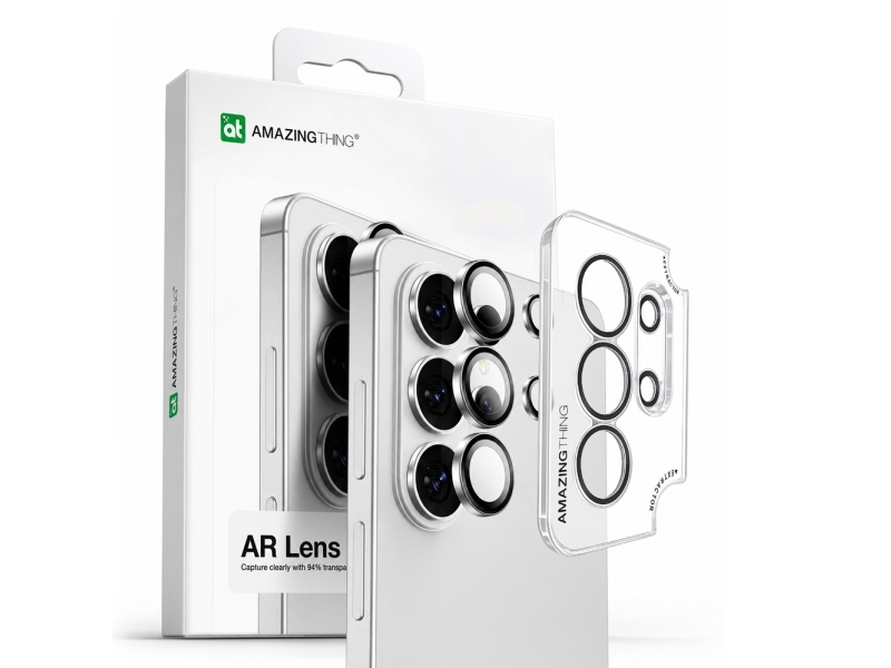 Amazingthing Radix Ar-Linseglas Til Samsung S26 Ultra - Sølv