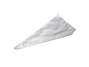 Sprøjtepose Hs2 300/0X510+40 100My Ldpe Klar På Blok,8 Pk X 100 Bdt/Krt