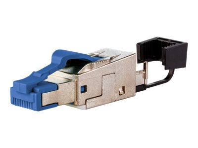 Metz Connect 40G Rj45 Field Plug Pro, Rj45, Blau, Stecker, Gerade, Kunststoff, Zink, Cat8.1