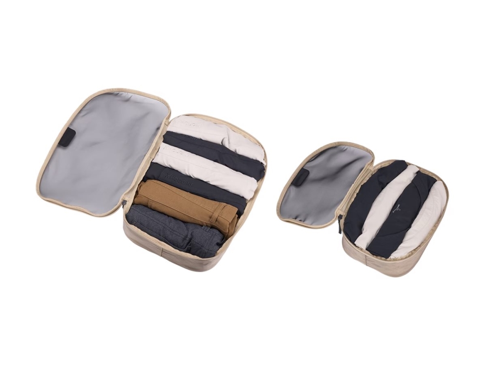 Thule packing cube - Taskesæt til tøj - nylon - gentle beige