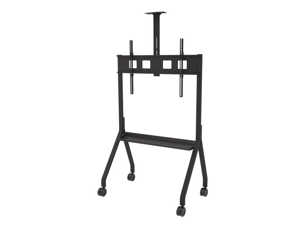 Peerless-Av - Vogn Med Hjul - For Interaktivt Fladt Panel/Lcd-Display - Stål - Sort - Skærmstørrelse: 55"-75" - Taa-Kompatibel