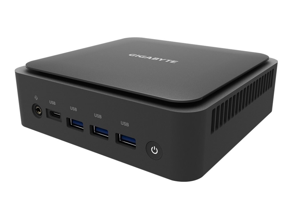 Gigabyte BRIX Extreme GB-BER7-8840 - Barebone - mini PC 1 x Ryzen 7 Pro 8840U / op til 5.1 GHz - RAM 0 GB - Radeon 780M - IEEE 802.11ax (Wi-Fi 6E), Bluetooth 5.2, Gigabit Ethernet, 2.5 Gigabit Ethernet