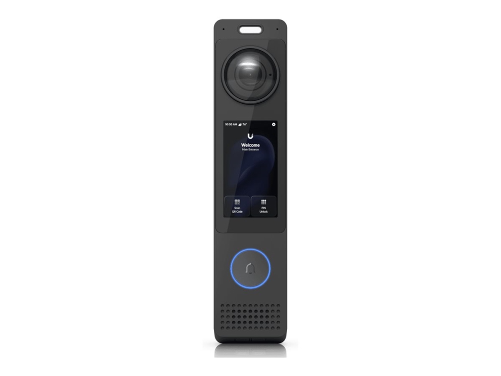 Ubiquiti UniFi G6 Pro Entry - Smart dørklokke - med kamera - trådløs, kablet - Bluetooth 4.1 LE, NFC - Gigabit Ethernet