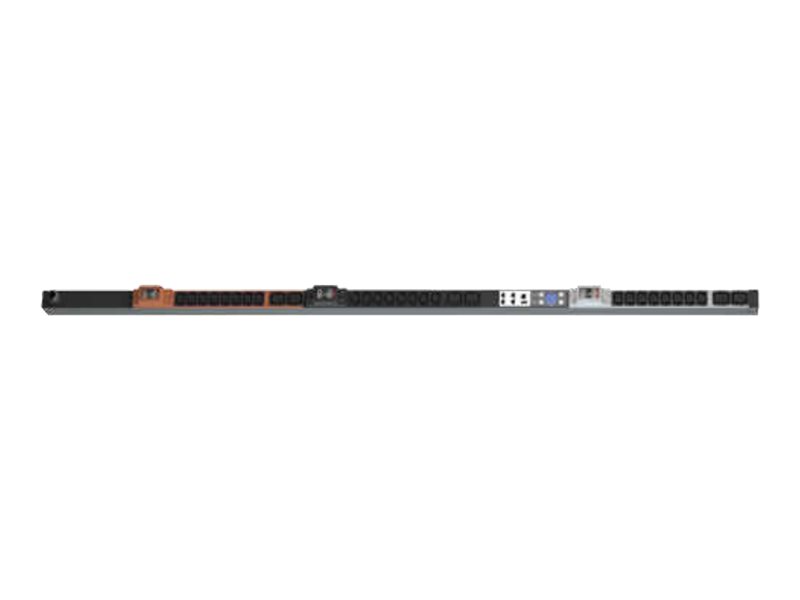 Bachmann Bluenet Bn7000 - Strømfordelingsenhed (Rackversion) - Ac 400 V - Ethernet 10/100 - Input: Europlug - Output-Stikforbindelser: 30 (24 X Iec 6