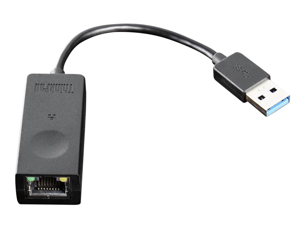 Lenovo ThinkPad USB 3.0 Ethernet adapter - Netværksadapter - USB 3.0 - Gigabit Ethernet - FRU