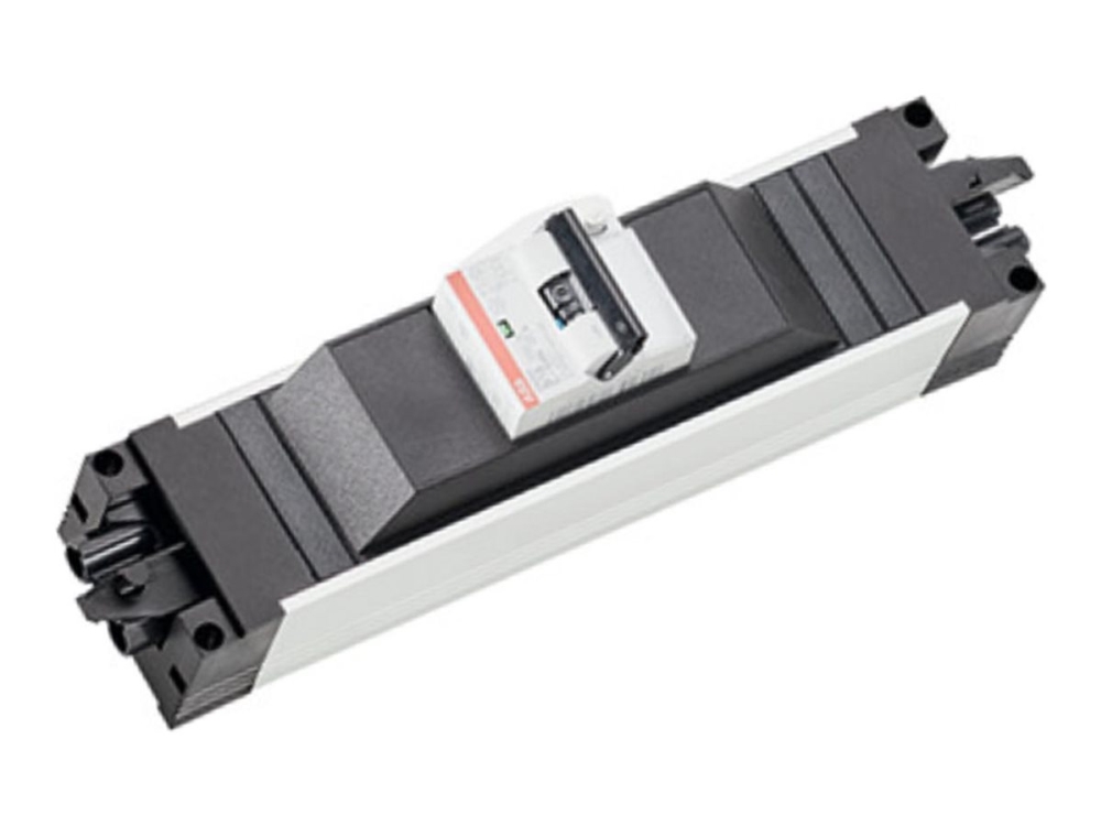 Bachmann Step Alu Rcd - Automatisk Hovedafbryder - Ac 230 V - Rustfritstål Look, Sort, Ral 9005