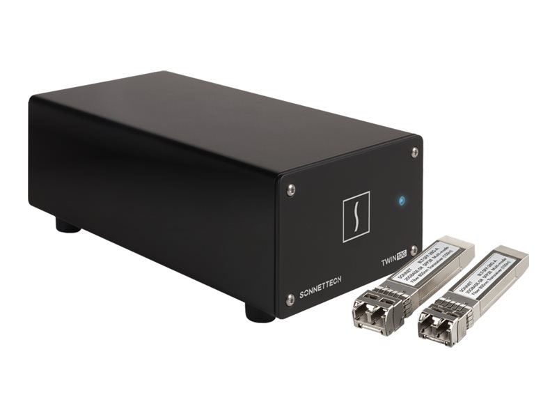 Sonnet Twin10g Sfp28 Thunderbolt Dual Port 10Gb Ethernet Adapter (Mellanox)