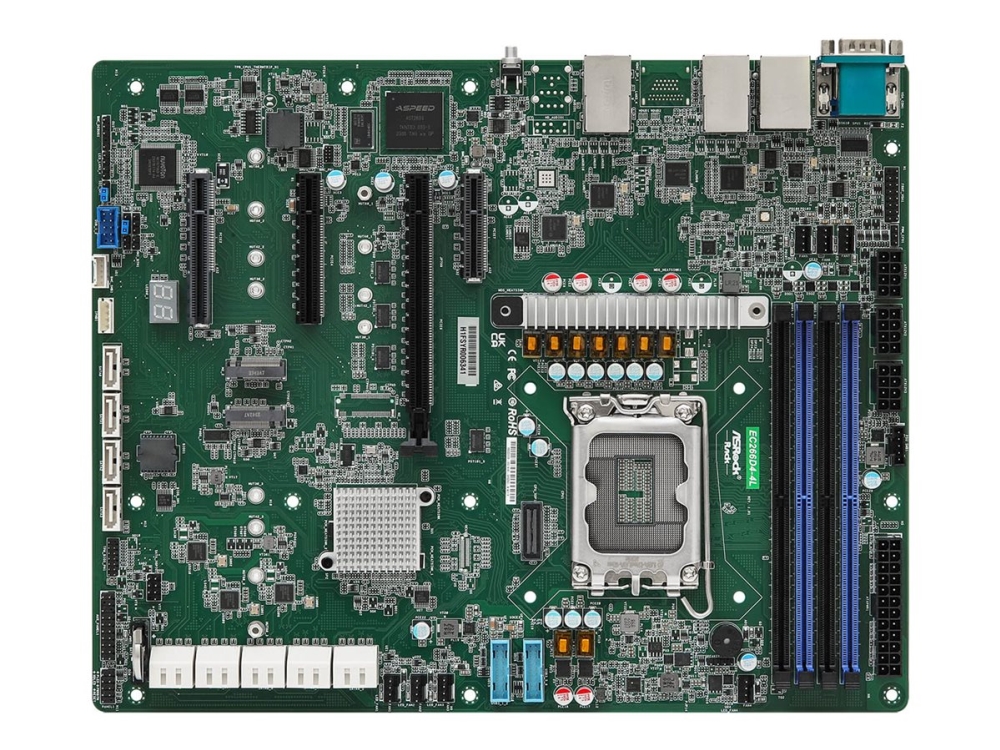 Asrock Ec266d4-4L, Intel, Lga 1700, Intel Pentium Gold, Intel Xeon , Intel Xeon E, Lga 1700, Ddr5-Sdram, 32 Gb