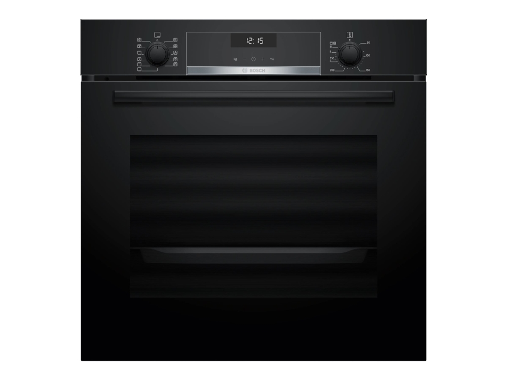 Bosch Serie | 6 HBG537FB4 - Ovn - til indbygning - niche - bredde: 56 cm - dybde: 55 cm - højde: 59.5 cm - med selv-rengøring - Klasse A+ - sort