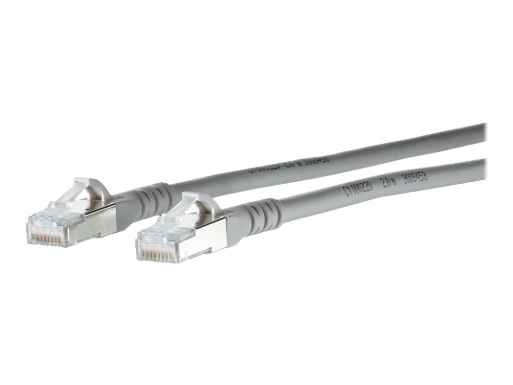 Metz Connect - Patchkabel - Rj-45 (Han) Til Rj-45 (Han) - 20 Cm - S/Ftp - Cat 6A - Ieee 802.3U/Ieee 802.3Ab/Ieee 802.3An/Ieee 802.3Af/Ieee 802.3At -